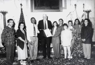Governor Almond with CDHH