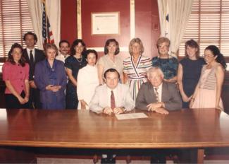 Governor DiPrete with CDHH